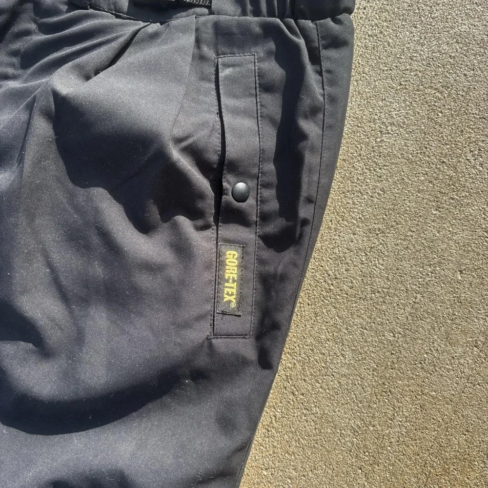 Sun Mountain Rain Pants Mens‎ XL Black GORE-TEX Elastic Waist Golf Waterproof